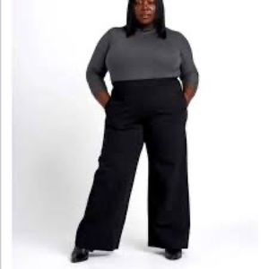 NWT Universal Standard Sloan Wide Leg Ponte Pants XS 10/12